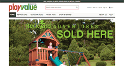 Desktop Screenshot of playvaluetoys.com